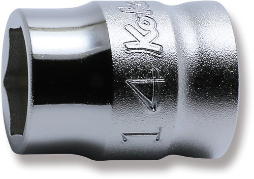 Ko-ken 4400MZ-14 1/2 Sq. Dr. Socket  14mm 6 point Length 28mm Z-series