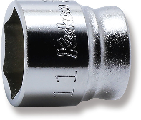 Ko-ken 2400MZ-11 1/4 Sq. Dr. Socket  11mm 6 point Length 15mm Z-series