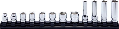 Ko-ken RS3X00MZ/12 3/8 Sq. Dr. Socket set  8-19mm 6 point 300mm Z-series 12 pieces