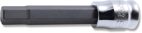 Ko-ken 2010MZ.50-6 1/4 Sq. Dr. Bit Socket  6mm 6 point Length 50mm Z-series