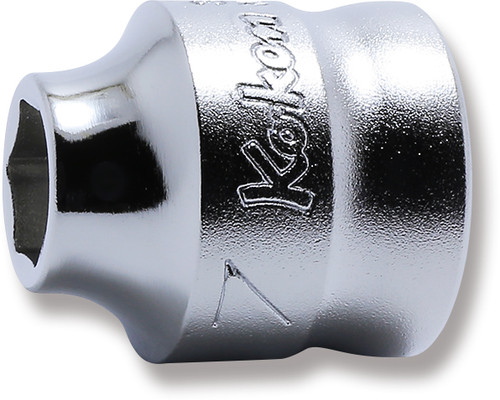 Ko-ken 3400MZ-7 3/8 Sq. Dr. Socket  7mm 6 point Length 19mm Z-series