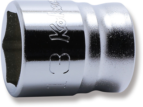 Ko-ken 3400MZ-13 3/8 Sq. Dr. Socket  13mm 6 point Length 21mm Z-series