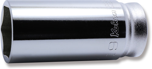 Ko-ken 3300MZ-19 3/8 Sq. Dr. Socket  19mm 6 point Length 55mm Z-series