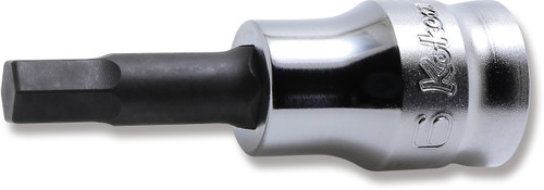 Ko-ken 3010MZ.50-6 3/8 Sq. Dr. Bit Socket  6mm 6 point Length 50mm Z-series