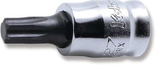 Ko-ken 2025Z.28-T27 1/4 Sq. Dr. Z-Series TORX® T27 Bit Socket - Length 28mm