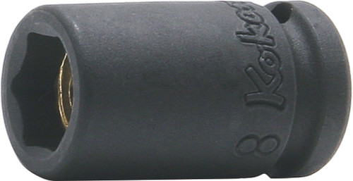 Ko-ken 12400MG-13 1/4 Sq. Dr. Socket  13mm 6 point Length 25mm Magnet
