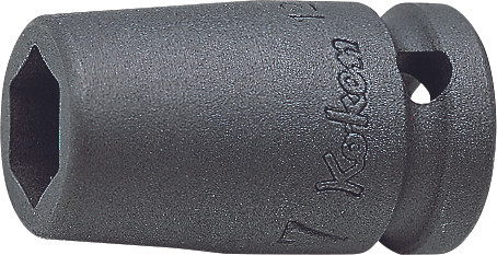 Ko-ken 12460MG-13 1/4 Sq. Dr. Socket  13mm 6 point Length 30mm Self-Tapping screw Magnet