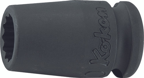 Ko-ken 13405M-9 3/8 Sq. Dr. Socket  9mm 12 point Length 32mm