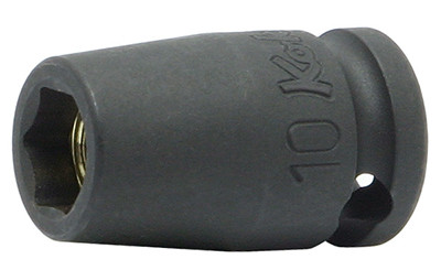 Ko-ken 13400MG-19 3/8 Sq. Dr. Socket  19mm 6 point Length 32mm Magnet