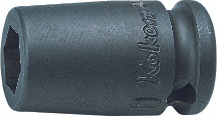 Ko-ken 13460M-12 3/8 Sq. Dr. Socket  12mm 6 point Length 32mm Self-Tapping screw