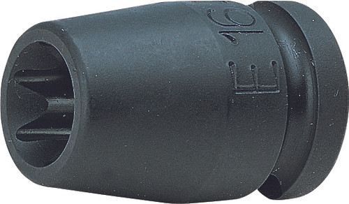 Ko-ken 14425-E18 1/2 Sq. Dr. Impact TORX® E18 Socket - Length 38mm