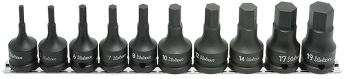 Ko-ken RS14012M/10-L60 1/2 Sq. Dr. Bit Socket set  4-19mm Hex Length 60mm  10 pieces
