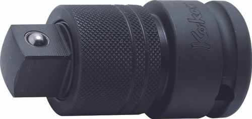 Ko-ken 15555AL 5/8 Sq. Dr. Locking Adaptor  5/8 Square Length 70mm Locking Quick Release