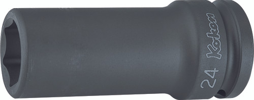 Ko-ken 16301M-30 3/4 Sq. Dr. Socket  30mm 6 point Length 100mm Thin walled