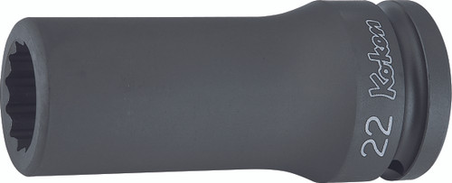 Ko-ken 16305M-18 3/4 Sq. Dr. Socket  18mm 12 point Length 100mm