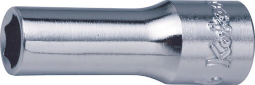 Ko-ken 2300X-14 1/4 Sq. Dr. Socket  14mm 6 point Length 32mm