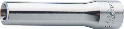 Ko-ken 2325-E6 1/4 Sq. Dr. Deep TORX® E6 Socket - Length 50mm