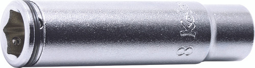Ko-ken 2350M-12 1/4 Sq. Dr. Deep NUT GRIP® Socket 12mm Nut Grip