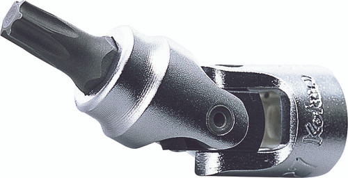 Ko-ken 2430T-T20 1/4 Sq. Dr. Universal TORX® T20 Bit Socket - Length 42mm