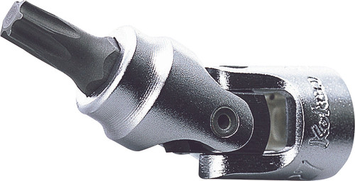 Ko-ken 2430T-T30 1/4 Sq. Dr. Universal TORX® T30 Bit Socket - Length 42mm