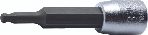 Ko-ken 2011M.50-4 1/4 Sq. Dr. Bit Socket  4mm Ballpoint Hex Length 50mm