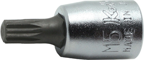 Ko-ken 2020.28-M8 1/4 Sq. Dr. Bit Socket XZN M8  Length 28mm