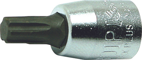 Ko-ken 2025.28-27IP 1/4 Sq. Dr. TORXplus® 27IP Bit Socket - Length 28mm