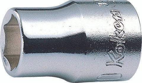 Ko-ken 3400M-6 3/8 Sq. Dr. Socket  6mm 6 point Length 26mm