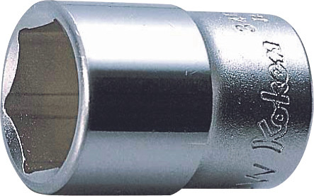 Ko-ken 3405W-1/8 3/8 Sq. Dr. Socket Whitworth 1/8 12 point Length 26mm