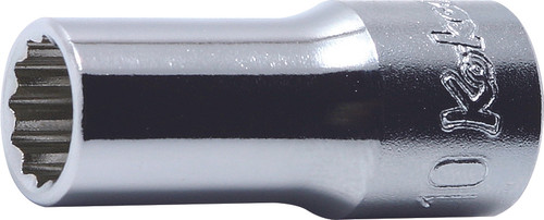 Ko-ken 3305X-13 3/8 Sq. Dr. Socket  13mm 12 point Length 40mm