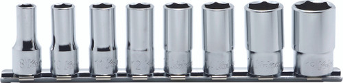 Ko-ken RS3300X/8 3/8 Sq. Dr. Socket set  8mm-19mm 6 point 200mm  8 pieces