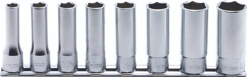 Ko-ken RS3300M/8 3/8 Sq. Dr. Socket set  8mm-19mm 6 point 200mm  8 pieces