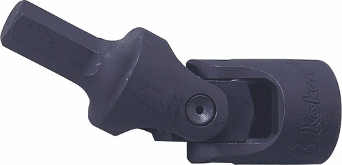 Ko-ken 3430M-10 3/8 Sq. Dr. Universal Bit Socket  10mm Hex Length 62mm