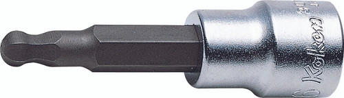 Ko-ken 3011M.62-10 3/8 Sq. Dr. Bit Socket  10mm Ballpoint Hex Length 62mm