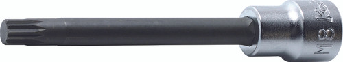 Ko-ken 3020.100-M5 3/8 Sq. Dr. Bit Socket XZN M5 Triple Square Length 100mm
