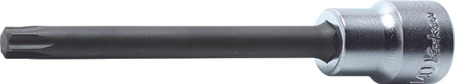 Ko-ken 3025.100R-T20 3/8 Sq. Dr. Round Shank TORX® T20 Bit Socket - Length 100mm