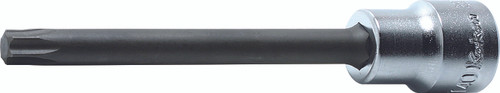 Ko-ken 3025.100R-T50 3/8 Sq. Dr. Round Shank TORX® T50 Bit Socket - Length 100mm