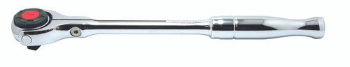 Ko-ken 3776P 3/8 Sq. Dr. Ratchet Handle  45 teeth Swivel Head Length 280mm  Polished Handle