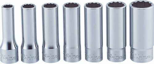 Ko-ken 3215M 3/8 Sq. Dr. Socket set   12 point   7 pieces