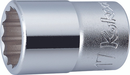 Ko-ken 4405M-24 1/2 Sq. Dr. Socket  24mm 12 point Length 42mm