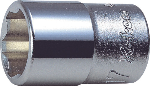 Ko-ken 4410M-22 1/2 Sq. Dr. Socket  22mm Surface Length 40mm