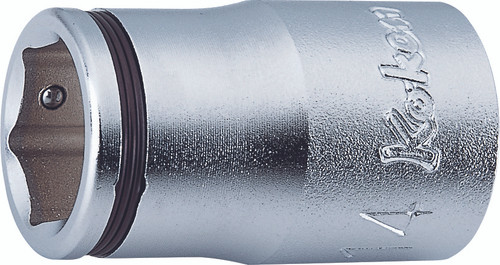 Ko-ken 4450M-21 1/2 Sq. Dr. Socket  21mm Nut Grip Length 37mm