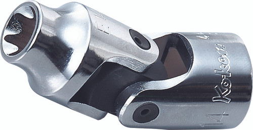 Ko-ken 4440T-E10 1/2 Sq. Dr. Universal TORX® E10 Socket - Length 62mm