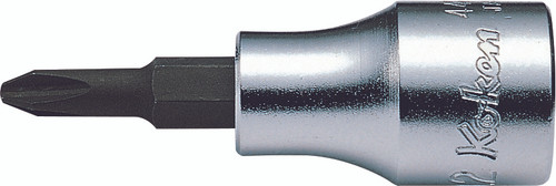 Ko-ken 4000.60-2 1/2 Sq. Dr. Bit Socket  PH2  Length 60mm