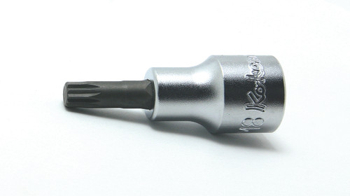 Ko-ken 4020.60-M5 1/2 Sq. Dr. Bit Socket XZN M5 Triple Square Length 60mm