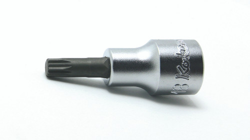 Ko-ken 4020.60-M12 1/2 Sq. Dr. Bit Socket XZN M12 Triple Square Length 60mm