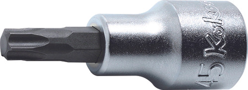 Ko-ken 4025.60-T60 1/2 Sq. Dr. Bit Socket TORX® T60  Length 60mm