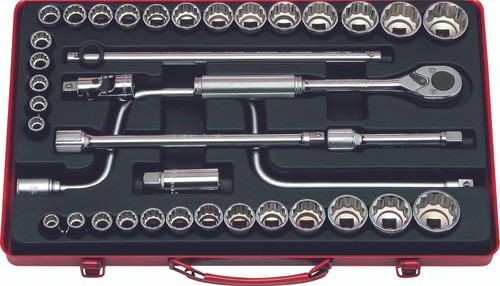 Ko-ken 4238AM 1/2 Sq. Dr. Socket set   12 point   38 pieces