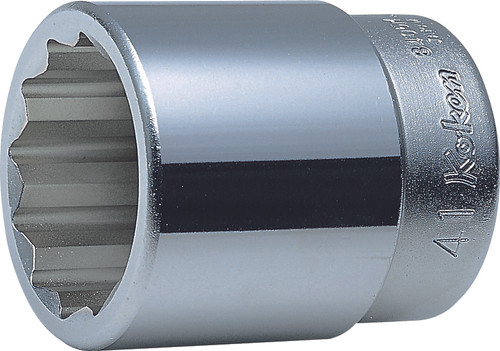 Ko-ken 8405M-70 1 Sq. Dr. Socket  70mm 12 point Length 88mm