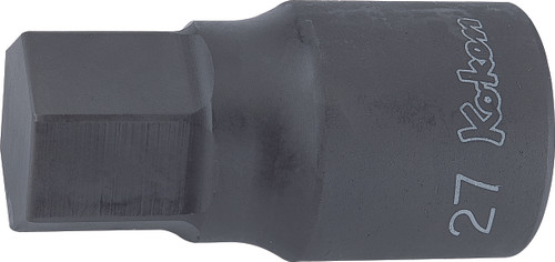 Ko-ken 8012M.80-27 1 Sq. Dr. Bit Socket  27mm Hex Length 80mm